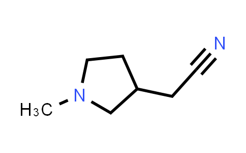 CAS No. 55278-10-9, 2-(1-Methylpyrrolidin-3-yl)acetonitrile