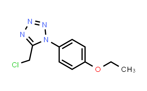 CAS No. 552814-58-1, 5-(Chloromethyl)-1-(4-ethoxyphenyl)-1H-tetrazole