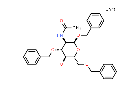CAS No. 55287-49-5, Benzyl 2-acetamido-3,6-di-O-benzyl-2-Deoxy-alpha-D-glucopyranoside