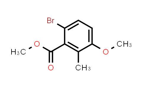 CAS No. 55289-16-2, Methyl 6-bromo-3-methoxy-2-methylbenzoate