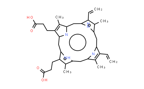 CAS No. 553-12-8, Protoporphyrin IX
