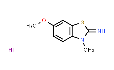 CAS No. 5530-52-9, 6-Methoxy-3-methylbenzo[d]thiazol-2(3H)-imine hydroiodide