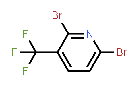 CAS No. 55304-87-5, Pyridine, 2,6-dibromo-3-(trifluoromethyl)-