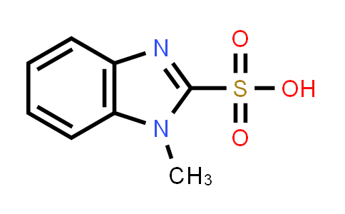 CAS No. 5533-38-0, 1-Methyl-1H-benzoimidazole-2-sulfonic acid