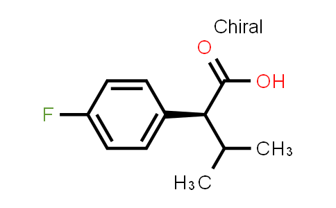 CAS No. 55332-37-1, (S)-2-(4-Fluorophenyl)-3-methylbutanoic acid