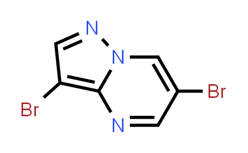 CAS No. 55405-68-0, 3,6-Dibromopyrazolo[1,5-a]pyrimidine