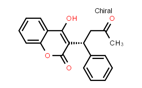 CAS No. 5543-58-8, (R)-4-Hydroxy-3-(3-oxo-1-phenylbutyl)-2H-chromen-2-one