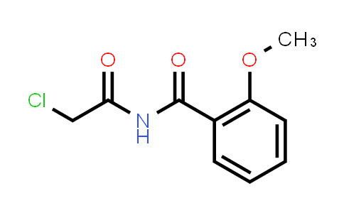 CAS No. 554423-67-5, N-(2-chloroacetyl)-2-methoxybenzamide