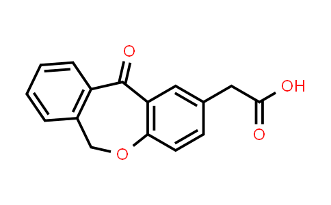 CAS No. 55453-87-7, 6,11-Dihydro-11-oxodibenz[b,e]oxepin-2-acetic acid