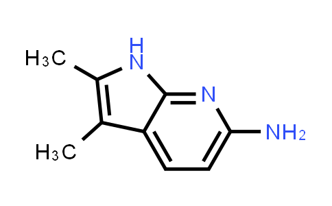 CAS No. 55463-65-5, 1H-Pyrrolo[2,3-b]pyridin-6-amine, 2,3-dimethyl-