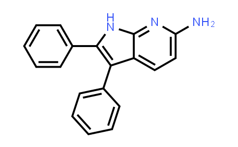 CAS No. 55463-74-6, 1H-Pyrrolo[2,3-b]pyridin-6-amine, 2,3-diphenyl-