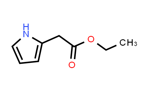 CAS No. 55490-37-4, Ethyl 2-(1H-pyrrol-2-yl)acetate