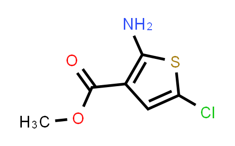 CAS No. 55503-06-5, Methyl 2-amino-5-chlorothiophene-3-carboxylate
