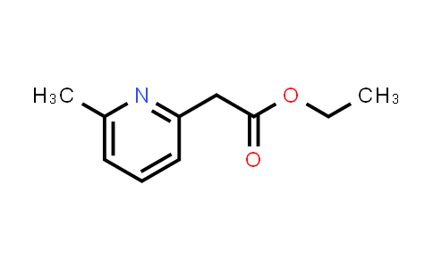 CAS No. 5552-83-0, Ethyl 2-(6-methylpyridin-2-yl)acetate