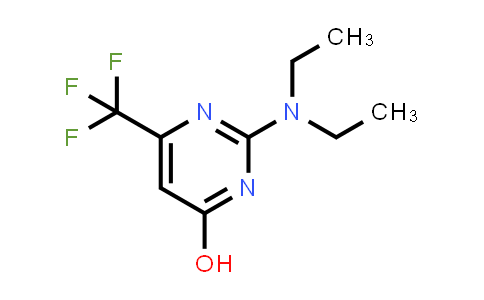 CAS No. 55545-81-8, 2-Diethylamino-4-hydroxy-6-trifluoromethylpyrimidine