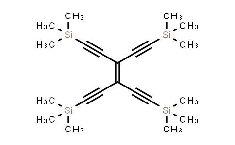 CAS No. 55660-76-9, (3,4-Bis((trimethylsilyl)ethynyl)hexa-3-en-1,5-diyne-1,6-diyl)bis(trimethylsilane)