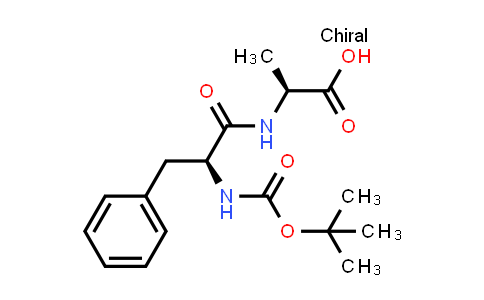 CAS No. 55677-48-0, (tert-Butoxycarbonyl)-L-phenylalanyl-L-alanine