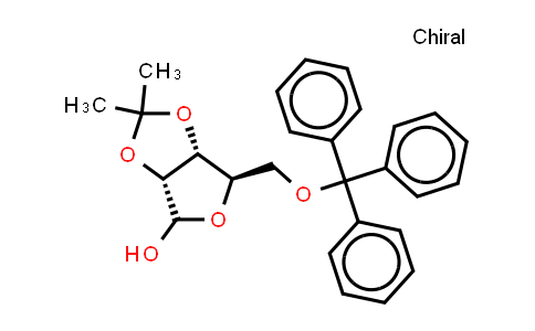 CAS No. 55726-19-7, 2,3-O-Isopropylidene-5-O-trityl-D-ribose