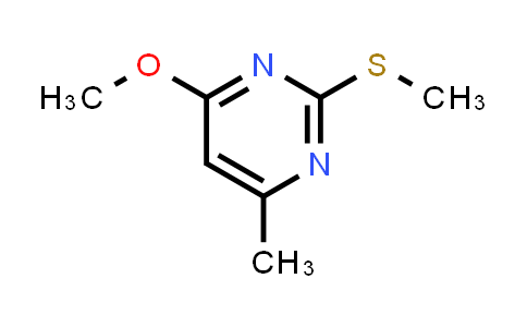 CAS No. 55749-33-2, 4-Methoxy-6-methyl-2-(methylthio)pyrimidine