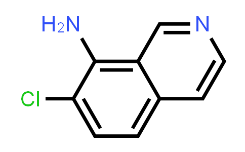 CAS No. 55766-90-0, 7-Chloroisoquinolin-8-amine