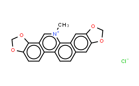 CAS No. 5578-73-4, Sanguinarine (chloride)