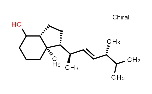 CAS No. 55812-82-3, (1R,3aR,7aR)-1-((2R,5R,E)-5,6-dimethylhept-3-en-2-yl)-7a-methyloctahydro-1H-inden-4-ol