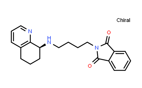 CAS No. 558444-72-7, (S)-2-(4-(5,6,7,8-tetrahydroquinolin-8-ylamino)butyl)isoindoline-1,3-dione