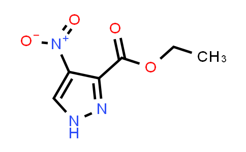CAS No. 55864-87-4, Ethyl 4-nitro-1H-pyrazole-3-carboxylate