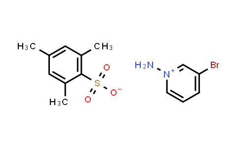 CAS No. 55899-13-3, 1-Amino-3-bromopyridin-1-ium 2,4,6-trimethylbenzene-1-sulfonate