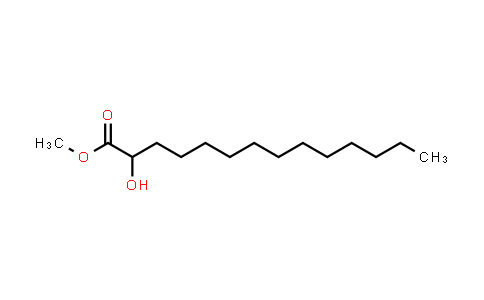 CAS No. 56009-40-6, Methyl 2-hydroxytetradecanoate