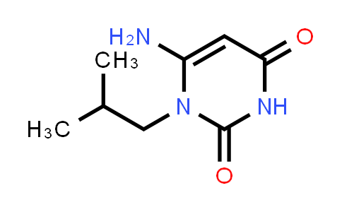 CAS No. 56075-75-3, 6-Amino-1-isobutylpyrimidine-2,4(1H,3H)-dione