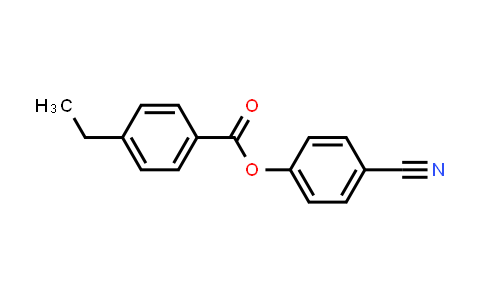 CAS No. 56131-48-7, 4-Cyanophenyl 4-ethylbenzoate