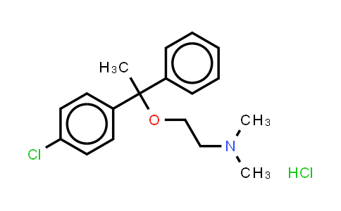 CAS No. 562-09-4, Chlorphenoxamine (hydrochloride)