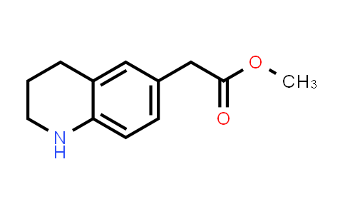 CAS No. 5622-50-4, Methyl 2-(1,2,3,4-tetrahydroquinolin-6-yl)acetate