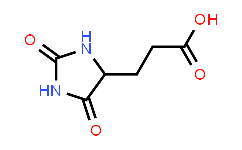 CAS No. 5624-26-0, 3-(2,5-Dioxoimidazolidin-4-yl)propanoic acid