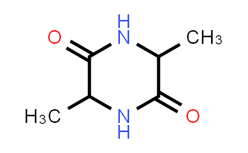 CAS No. 5625-46-7, 3,6-Dimethylpiperazine-2,5-dione