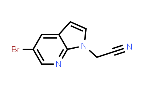 CAS No. 562823-31-8, 1H-Pyrrolo[2,3-b]pyridine-1-acetonitrile, 5-bromo-