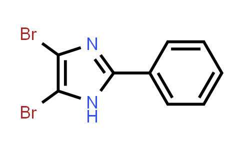 CAS No. 56338-00-2, 1H-Imidazole, 4,5-dibromo-2-phenyl-