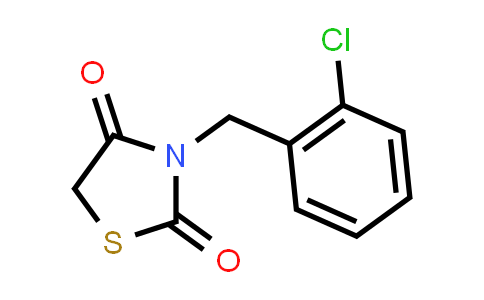 CAS No. 56347-37-6, 3-(2-Chlorobenzyl)-1,3-thiazolidine-2,4-dione