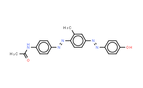 CAS No. 56395-29-0, N-4-4-(4-Hydroxyphenyl)azo-2-methylphenylazophenylacetamide