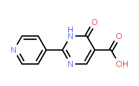 CAS No. 56406-43-0, 6-Oxo-2-(pyridin-4-yl)-1,6-dihydropyrimidine-5-carboxylic acid