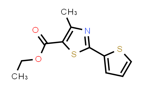 CAS No. 56421-62-6, Ethyl 4-methyl-2-(2-thienyl)-thiazole-5-carboxylate