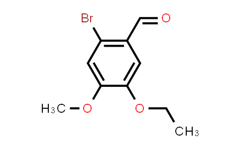 CAS No. 56517-30-7, 2-Bromo-5-ethoxy-4-methoxybenzaldehyde