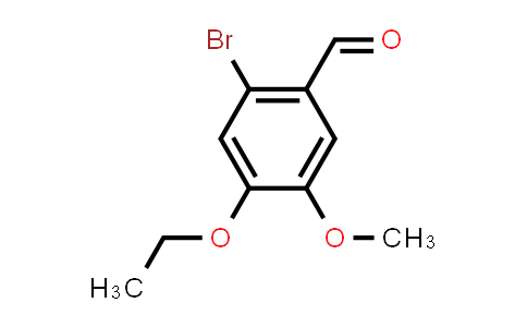 CAS No. 56517-31-8, 2-Bromo-4-ethoxy-5-methoxybenzaldehyde