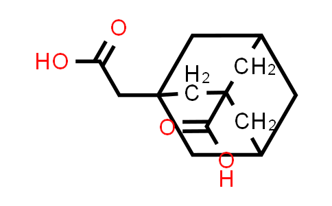 CAS No. 56531-58-9, 3-(Carboxymethyl)adamantane-1-carboxylic acid