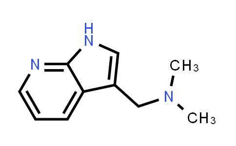 CAS No. 5654-92-2, N,N-Dimethyl-1-(1H-pyrrolo[2,3-b]pyridin-3-yl)methanamine
