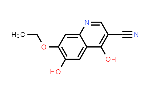 CAS No. 56606-26-9, 3-Quinolinecarbonitrile, 7-ethoxy-4,6-dihydroxy-