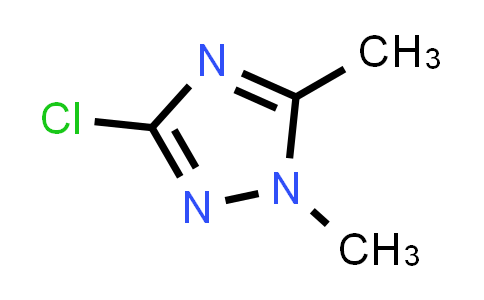 CAS No. 56616-94-5, 3-Chloro-1,5-dimethyl-1H-1,2,4-triazole