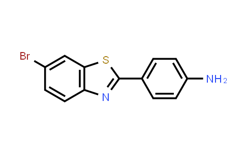 CAS No. 566169-97-9, 4-(6-Bromo-2-benzothiazolyl)benzenamine