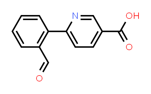 DY560839 | 566198-41-2 | 6-(2-Formylphenyl)-3-pyridinecarboxylic acid
